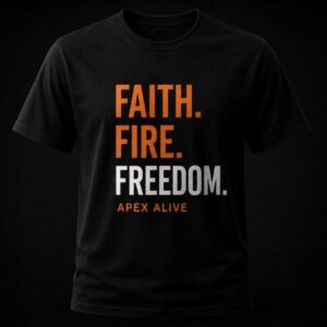 Faith. Fire. Freedom. Tee